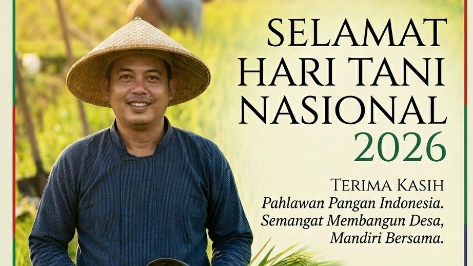 desa pekurun mengucapkan selamat hari tani nasional tahun 2026